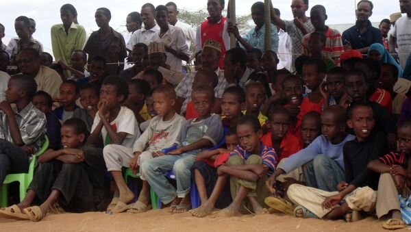 Somali refugees at the Dadaab refugee camp in Northern Kenya - Sputnik Brasil