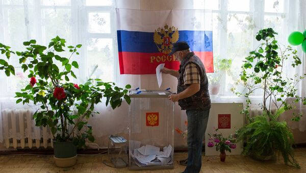 Regional/municipal elections day in Russia - Sputnik Brasil