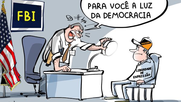 Quando um país é demasiado 'livre' para aguentar liberdade de imprensa - Sputnik Brasil