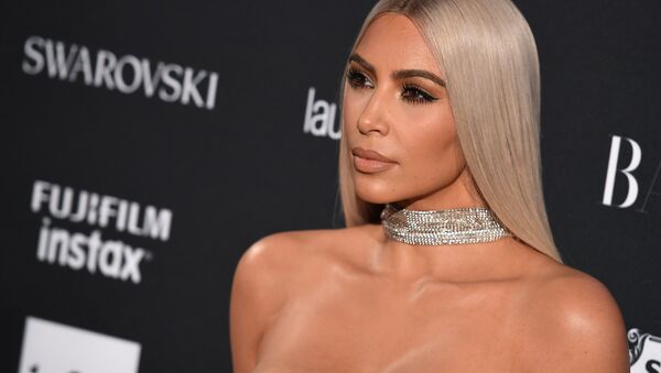 Kim Kardashian, celebridade estadunidense - Sputnik Brasil