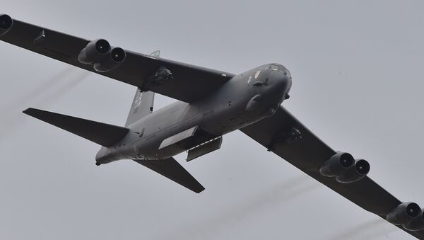 Bombardeiro estratégico dos EUA B-52H - Sputnik Brasil