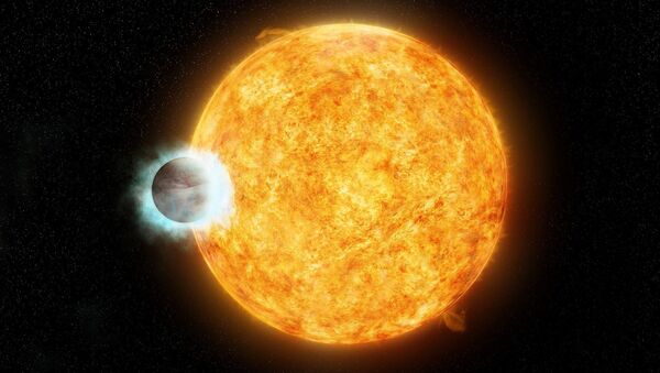 O exoplaneta WASP-18b é parecido com o WASP-19b do grupo dos assim chamados júpiteres quentes - Sputnik Brasil