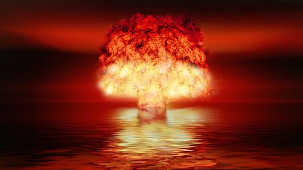 Explosão nuclear (imagem referencial) - Sputnik Brasil