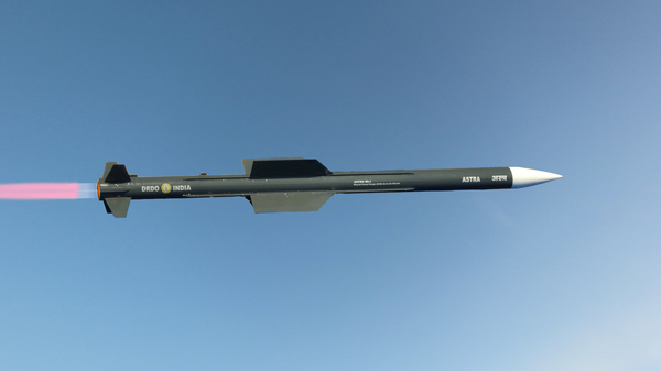 Astra, míssil ar-ar de emprego além do alcance visual produzido na Índia - Sputnik Brasil