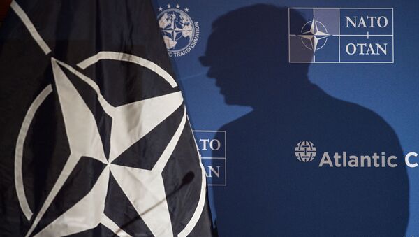 Logo da OTAN (foto de arquivo) - Sputnik Brasil