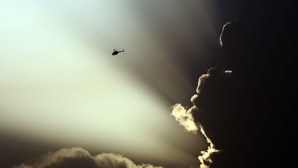 Helicóptero norte-americano sobrevoa o território do Afeganistão (foto de arquivo) - Sputnik Brasil