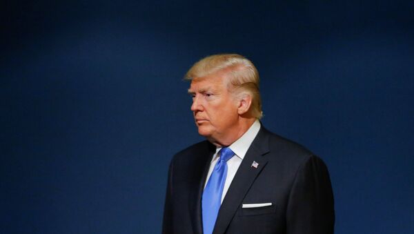 Donald Trump, presidente dos Estados Unidos, em discurso na 72ª Assembleia Geral da ONU - Sputnik Brasil