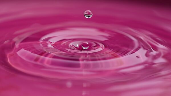 Água de cor-de-rosa - Sputnik Brasil