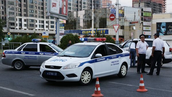 Polícia da cidade russa de Krasnodar - Sputnik Brasil