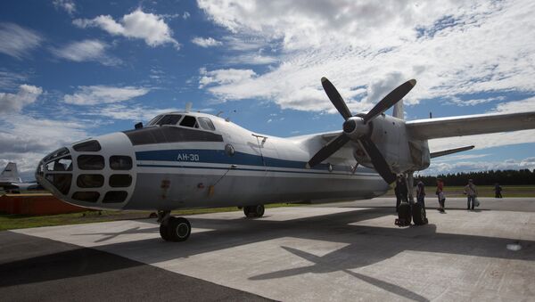 Avião russo de vigilância An-30B (foto de arquivo) - Sputnik Brasil