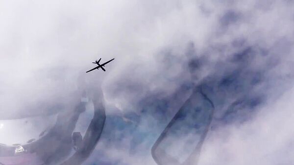 Aparato aéreo não tripulado (foto de arquivo) - Sputnik Brasil