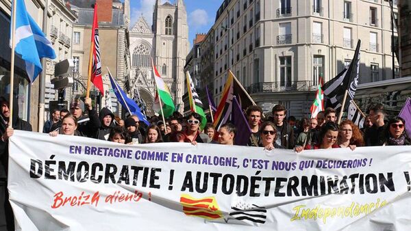 Movimento pede a separação da região da Bretanha da França - Sputnik Brasil