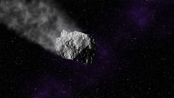 Asteroide no espaço - Sputnik Brasil