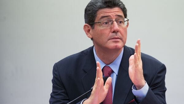 Ministro da Fazenda, Joaquim Levy - Sputnik Brasil
