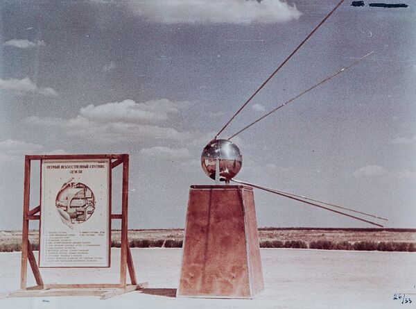 Maqueta do Sputnik em um polígono de testes - Sputnik Brasil