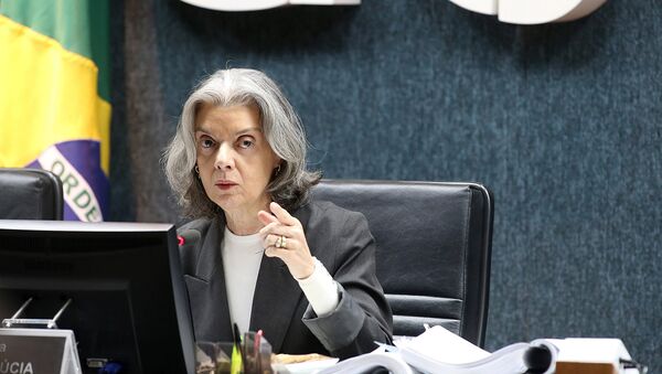 A ministra do Supremo Tribunal Federal (STF), Cármen Lúcia. - Sputnik Brasil