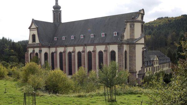 In this Oct. 12, 2017 photo the church of Himmerod monastery is photographed. The Cistercian monastery that’s existed for almost 900 years ago in what is now western Germany is closing down for good, due to a shortage of monks. (Harald Tittel/dpa via AP) - Sputnik Brasil