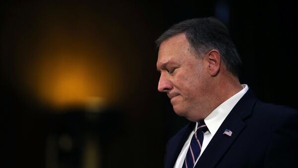 Representative Mike Pompeo pauses as he testifies before a Senate Intelligence hearing on his nomination to head the CIA on Capitol Hill in Washington, U.S., January 12, 2017 - Sputnik Brasil