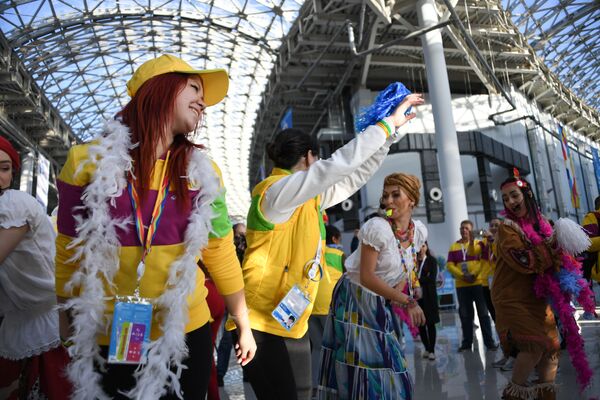 XIX Festival Internacional da Juventude realizado em Sochi, Rússia - Sputnik Brasil