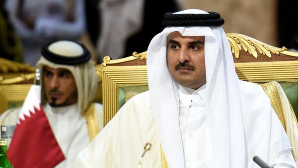Emir do Qatar Tamim bin Hamad al-Thani - Sputnik Brasil