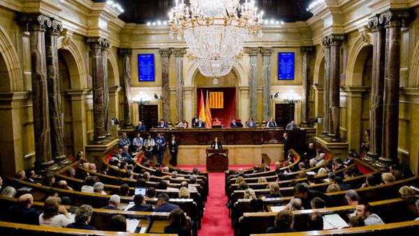 Parlamento da Catalunha (foto de arquivo) - Sputnik Brasil