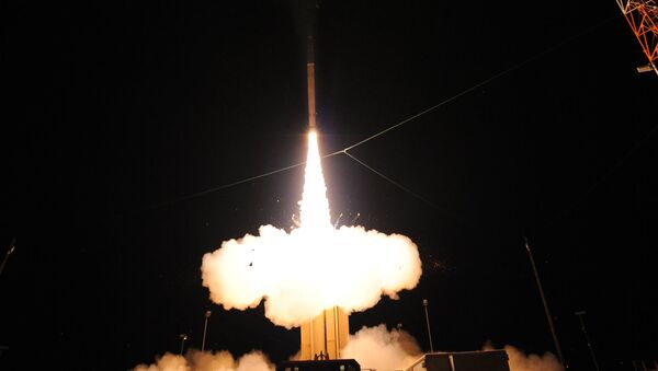 Teste de mísseis THAAD, foto de arquivo - Sputnik Brasil