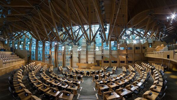 Parlamento escocês (foto de arquivo) - Sputnik Brasil