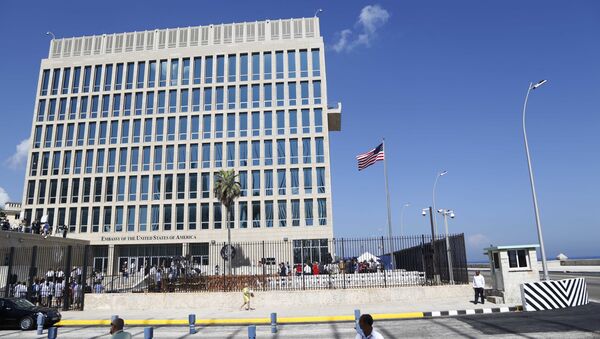 Embaixada dos EUA em Cuba (foto de arquivo) - Sputnik Brasil