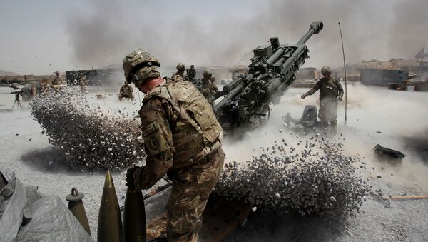 Soldados dos EUA no Afeganistão, foto de arquivo - Sputnik Brasil