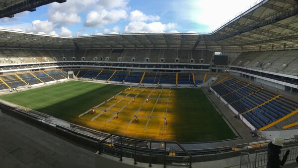 Novo estádio Rostov Arena na cidade de Rostov-no-Don, em 31 de outubro de 2017 - Sputnik Brasil