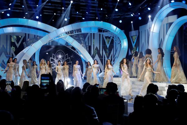 Participantes do concurso Miss Venezuela 2017 em Caracas, em 9 de novembro de 2017 - Sputnik Brasil