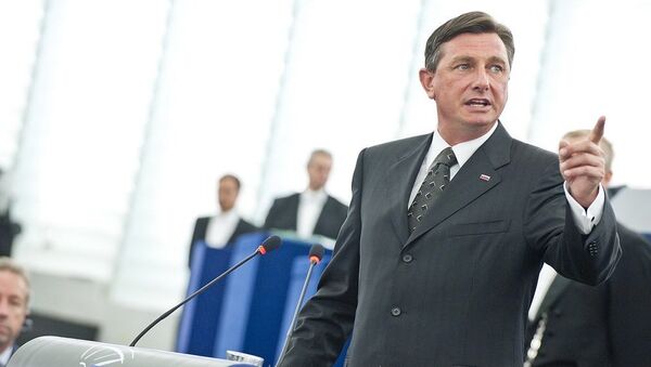 Slovenian President Borut Pahor - Sputnik Brasil