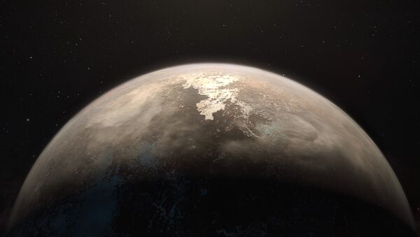 Planeta Ross 128 b (apresentação artística) - Sputnik Brasil