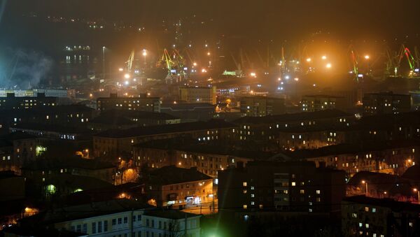 Murmansk at night - Sputnik Brasil