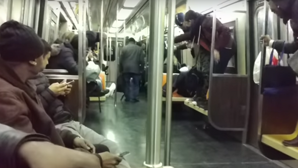 Rato provoca pânico entre passageiros do metrô de Nova York - Sputnik Brasil