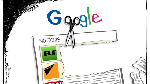 Google corta notícias que não são do seu agrado, ou seja, as russas - Sputnik Brasil