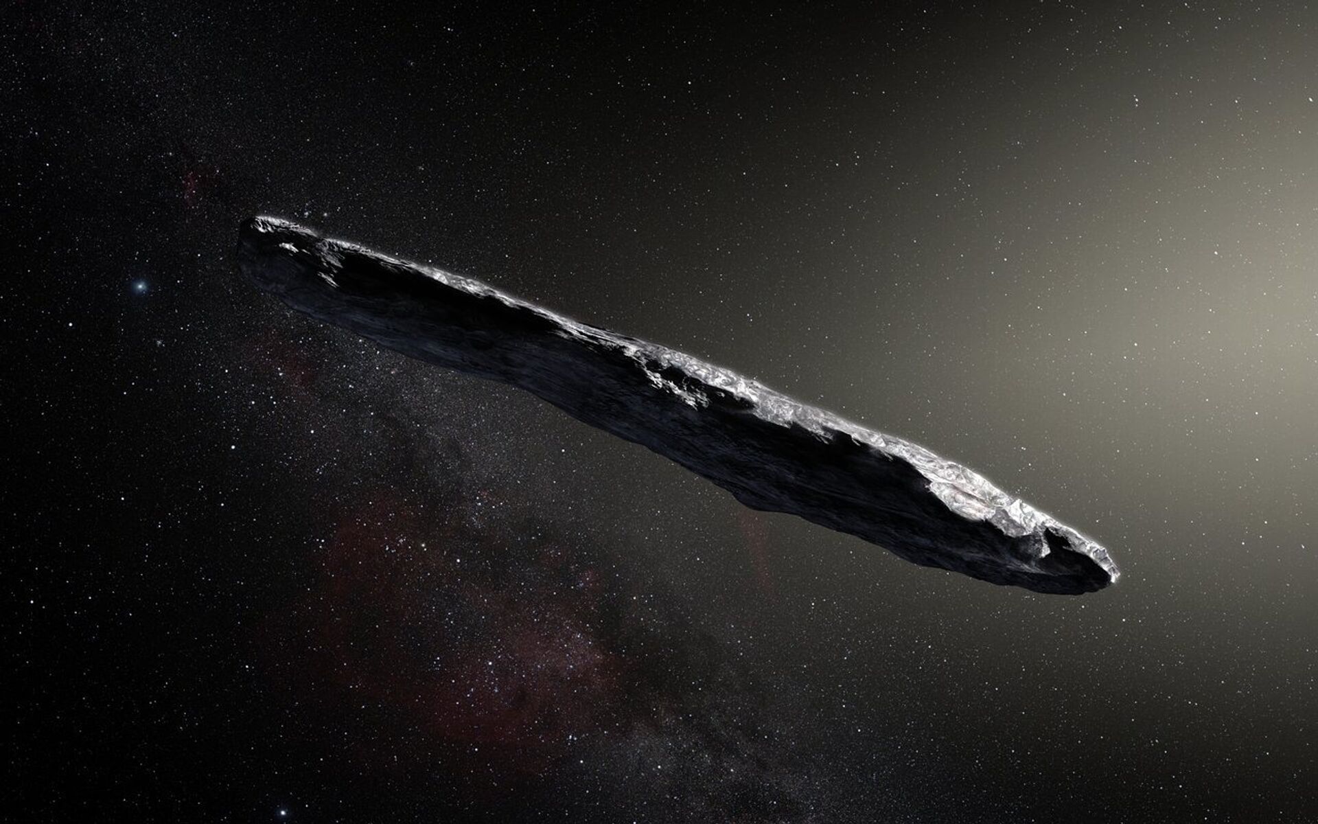 O asteroide Oumuamua - Sputnik Brasil, 1920, 08.11.2022
