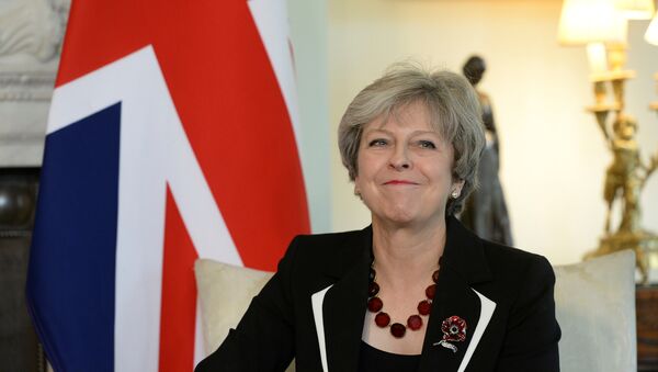 A primeira-ministra da Grã-Bretanha, Theresa May. - Sputnik Brasil