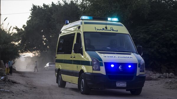 Ambulância no Egito (foto de arquivo) - Sputnik Brasil