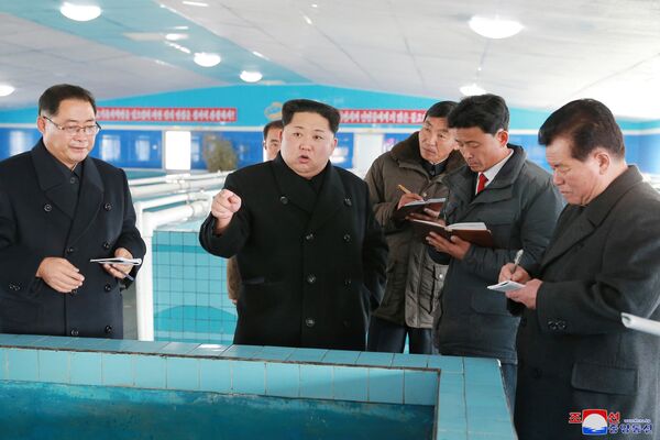 No mesmo dia da visita, a Coreia do Norte voltou a disparar um míssil balístico intercontinental. - Sputnik Brasil